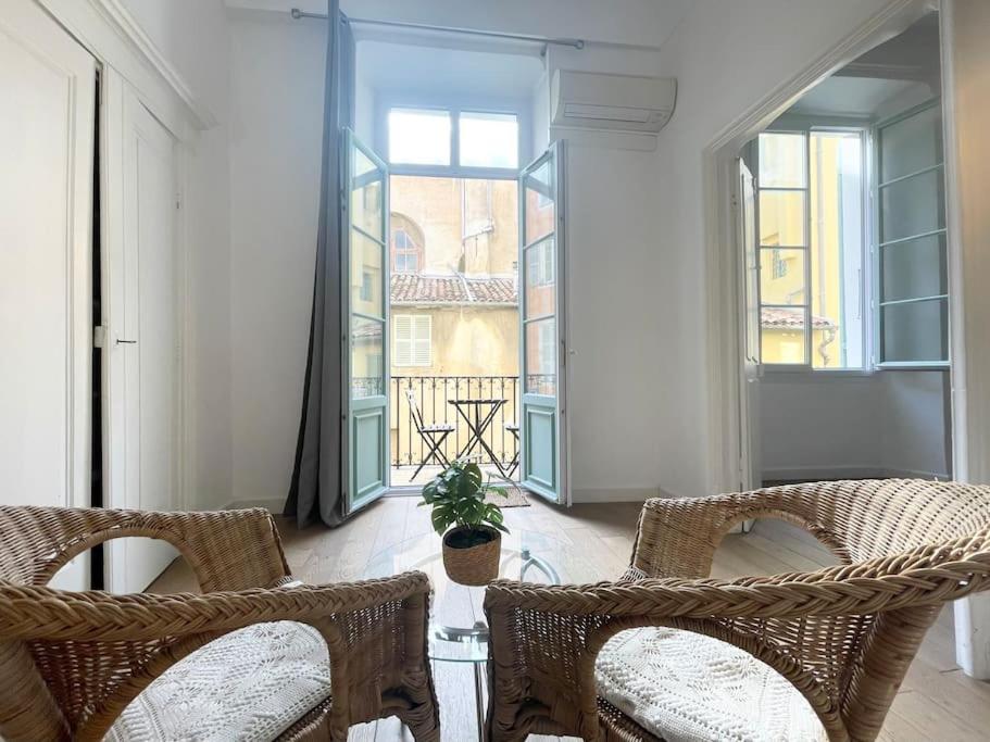 Homelivia, Vieux Nice, Appartement De Charme, Clim Balcon Exterior foto